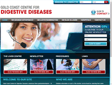 Tablet Screenshot of gcgastro.com.au